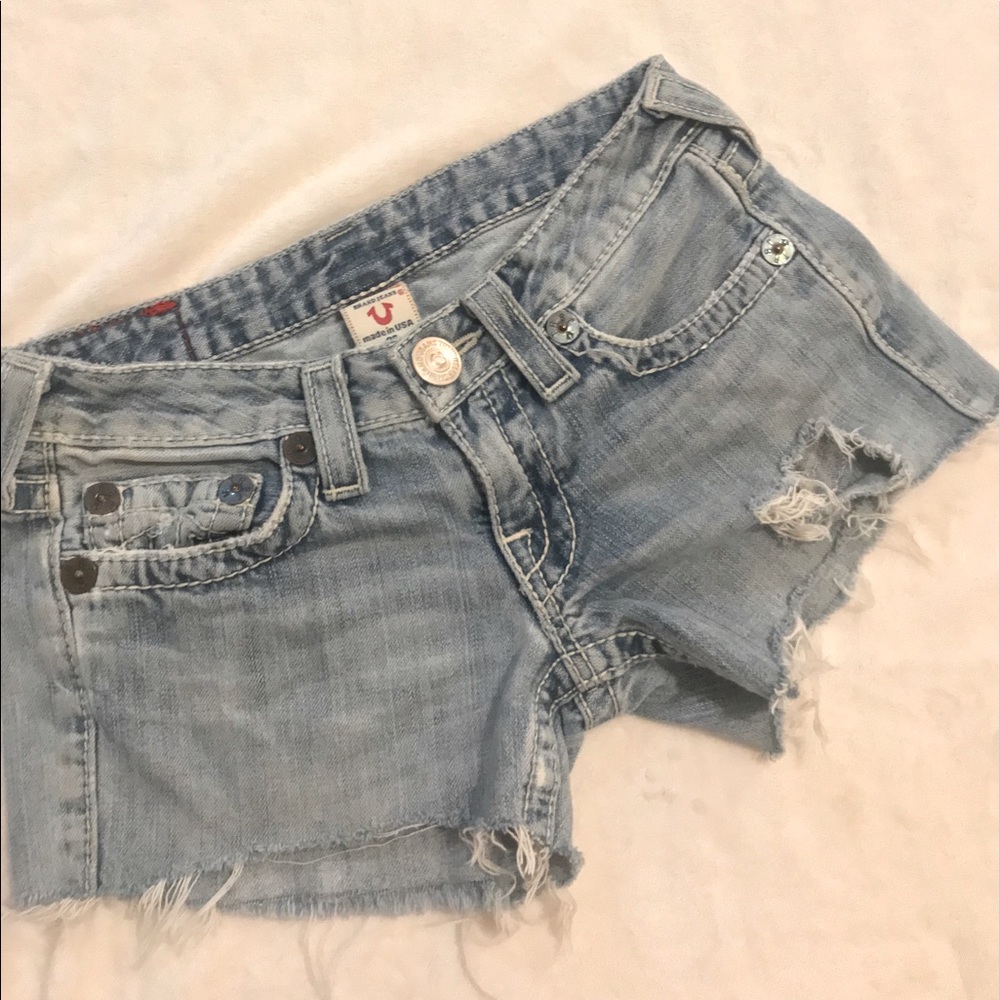 True Religion Cutoff Shorts